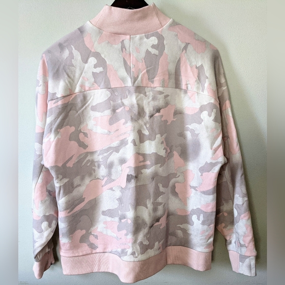 NWT, Adidas Camo Funnel Mock Neck Pullover Sweater. Size XS/Small. - Picture 8 of 9